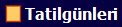 Tatilgnleri