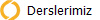 Derslerimiz